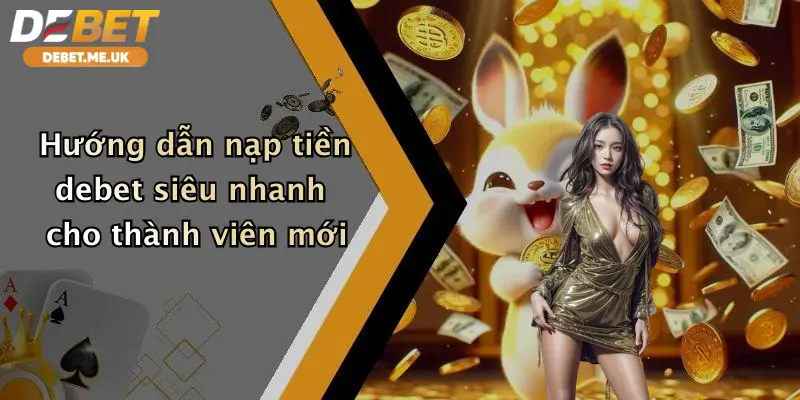 Hướng dẫn nạp tiền debet siêu nhanh cho thành viên mới
